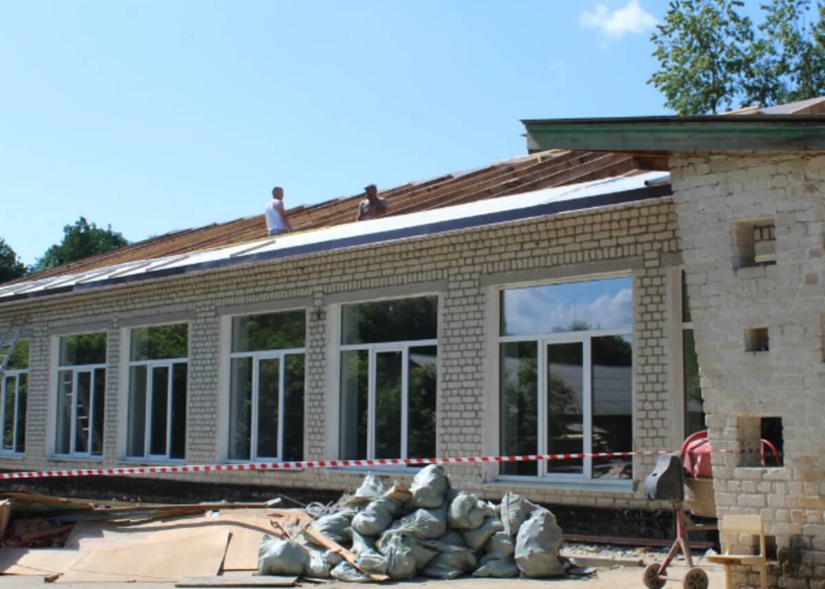 В Жуковском округе капитально ремонтируют школу