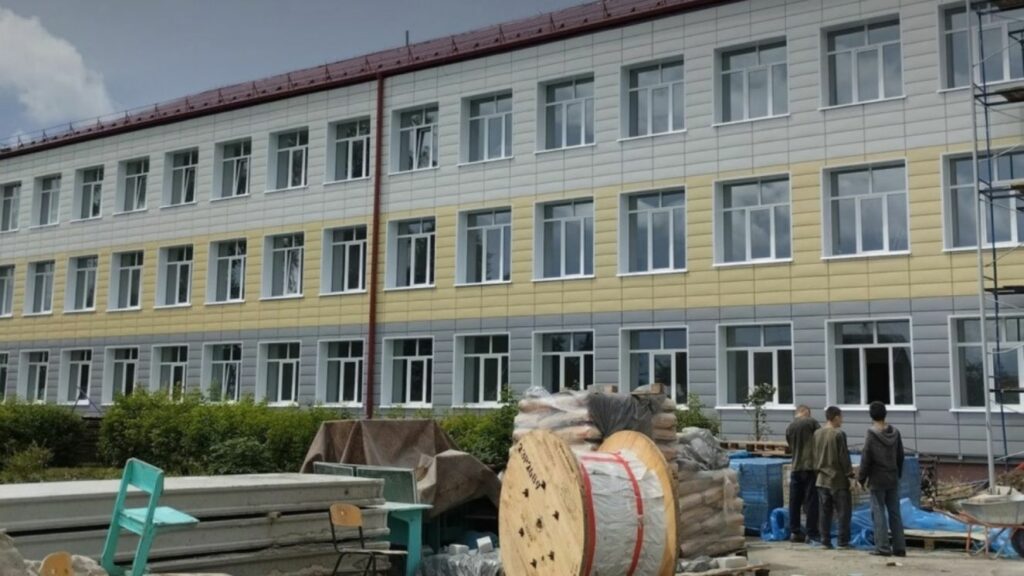 На Брянщине продолжается ремонт Супоневской школы №1