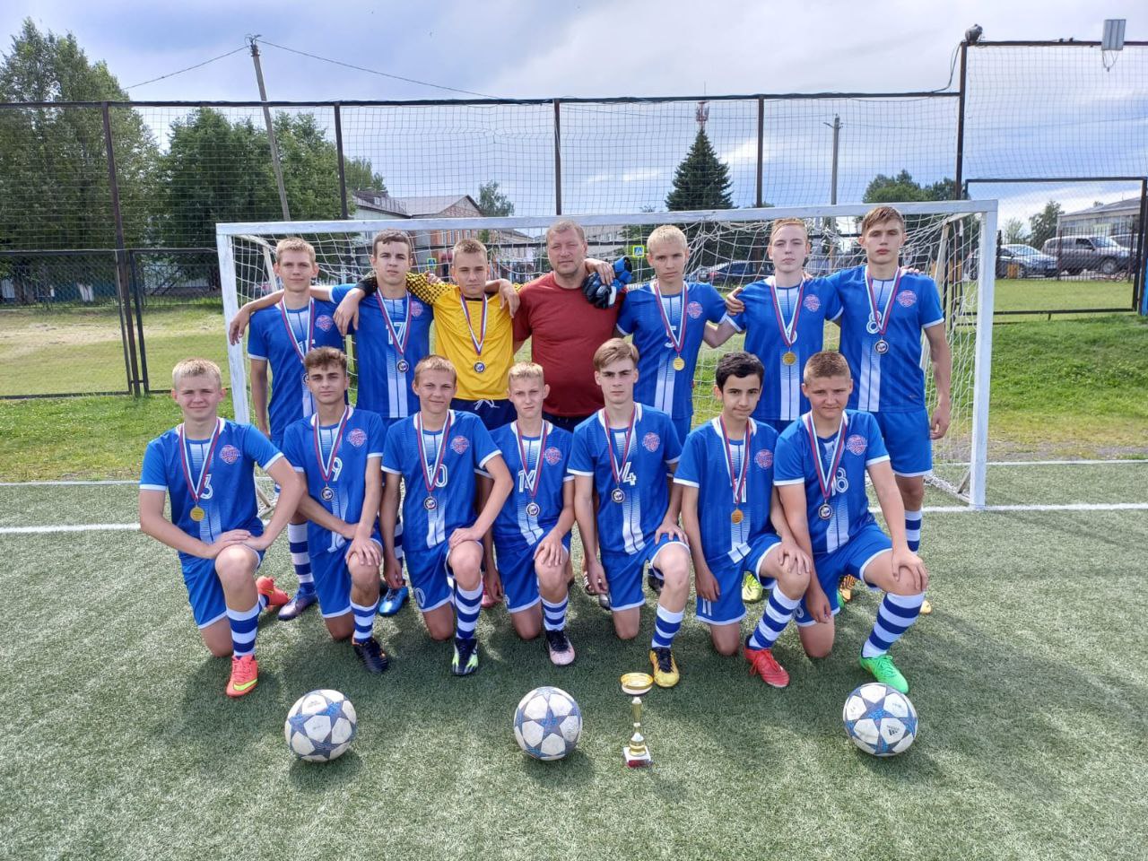 Юные карачевские футболисты вышли в финал Всероссийских соревнований «Кожаный мяч» -2023