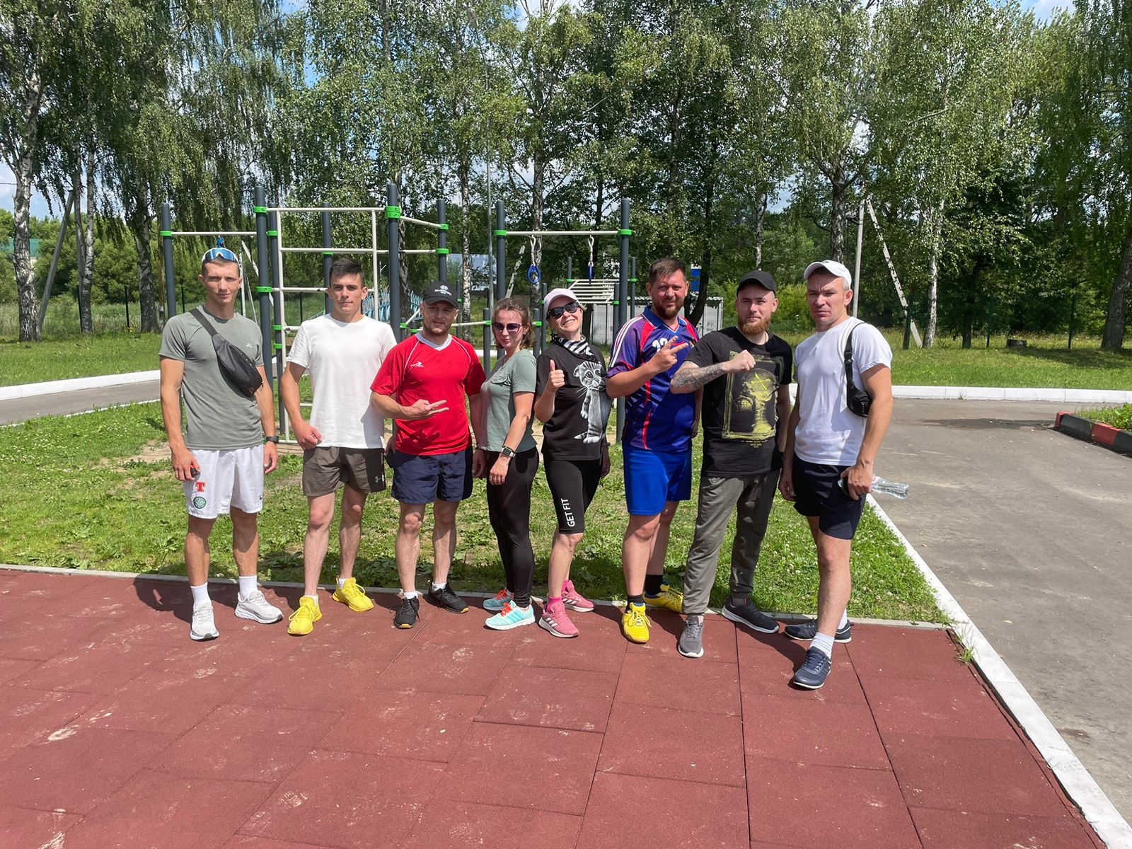 Сотрудники карачевского завода «Метаклэй» сдают нормы ГТО