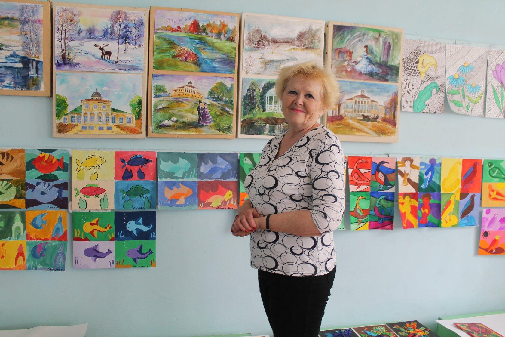  Учитель рисования – ее призвание