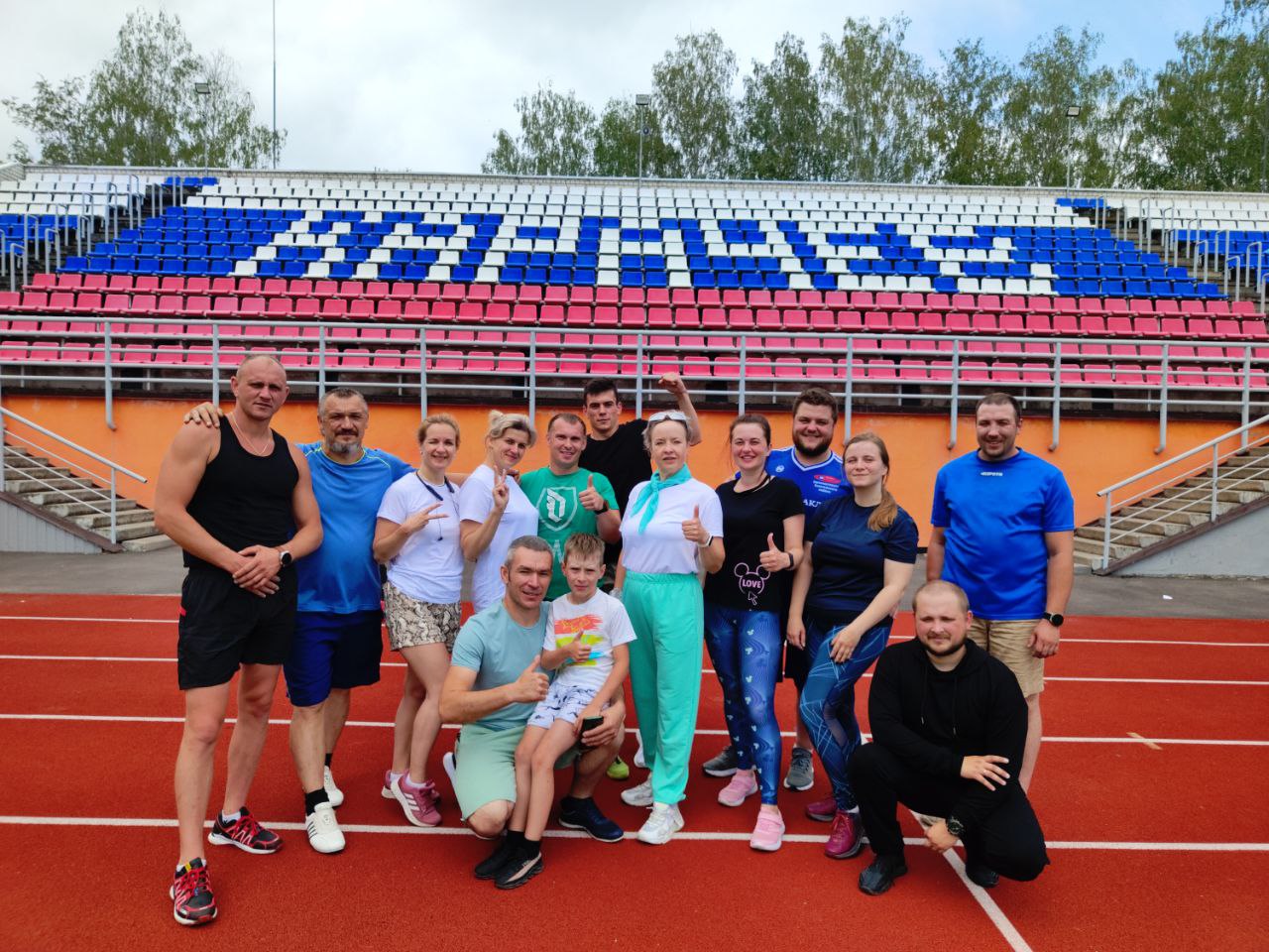 Карачевцы сдают нормативы ГТО