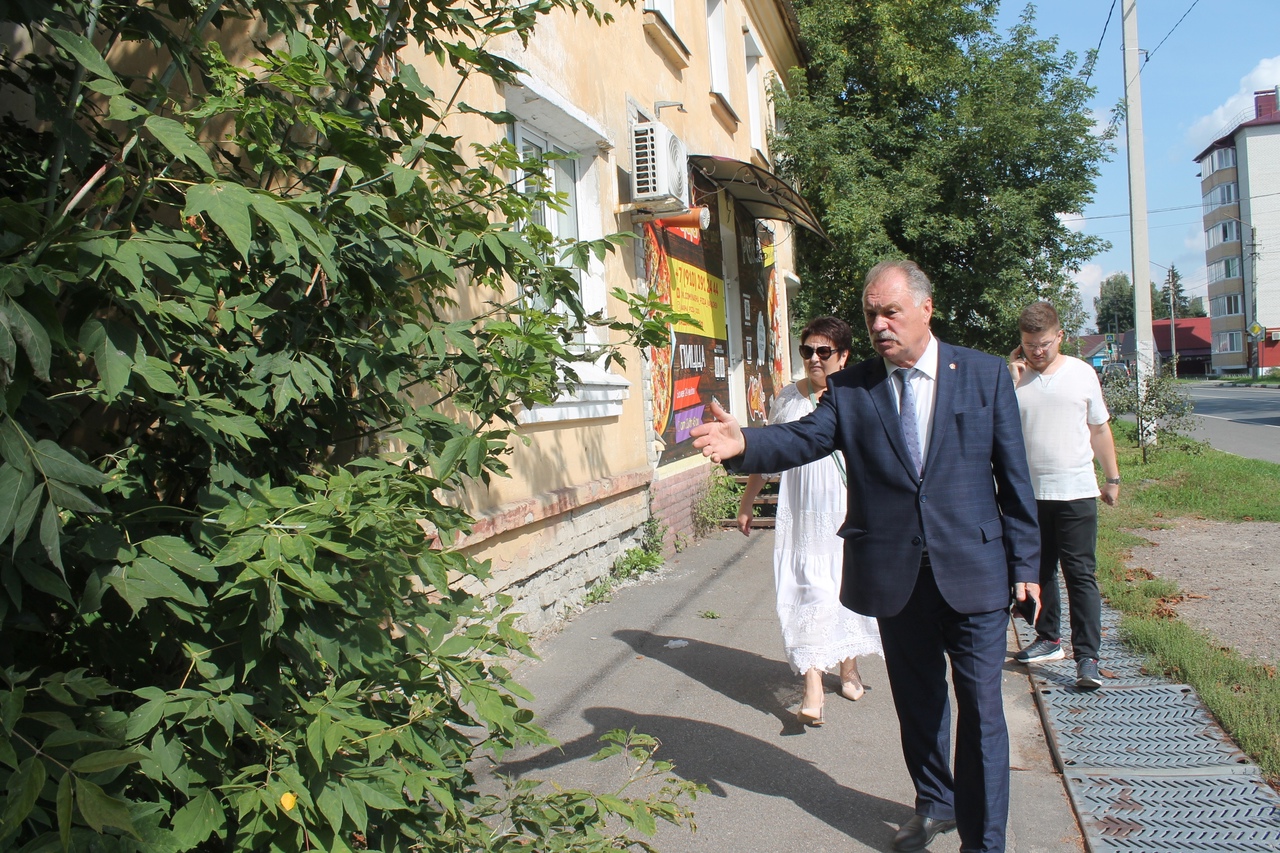 Глава карачевской райадминистрации провел ревизию улиц