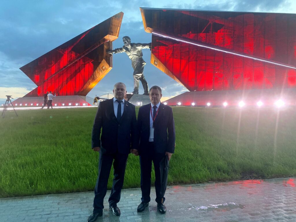 Валентин Суббот принял участие в открытии мемориального комплекса «Курская битва»