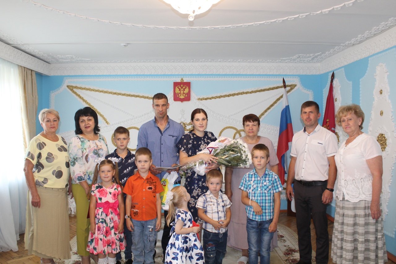 В карачевской  семье родился седьмой ребёнок