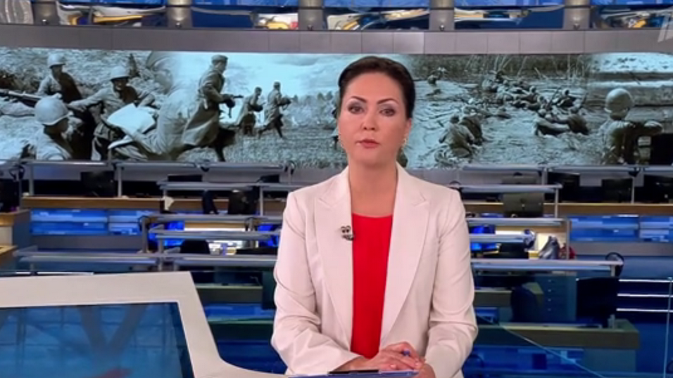 В эфире «Первого» канала показали сюжет об освобождении Брянщины