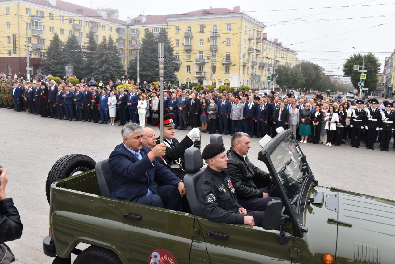 Брянская область принимает участие во Всероссийской эстафете Вечного Огня
