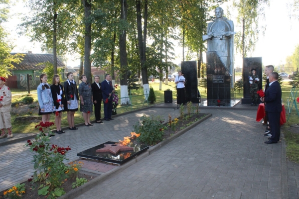 Гордеевский район принял участие в акции «Эстафета Вечного огня»