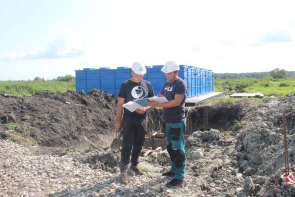 В Брасовском районе очистные сооружения строят