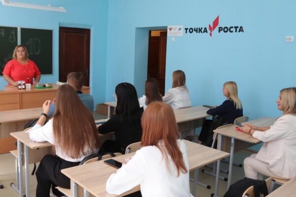 «Точка роста» открылась  в сельской школе Трубчевского района