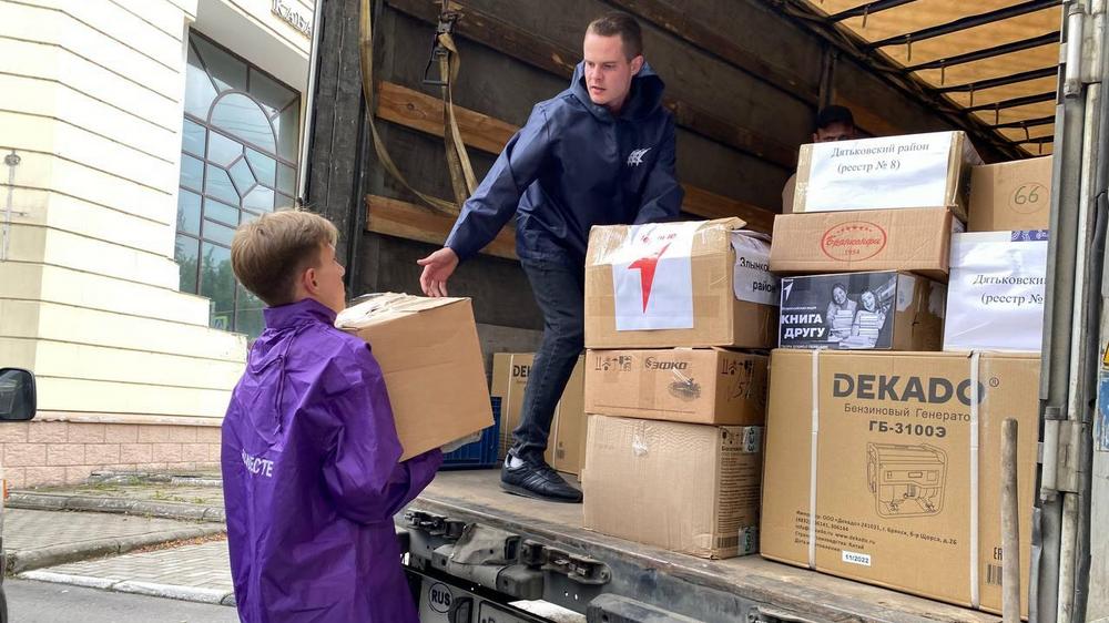 В подшефную Брянку с начала СВО Брянская область отправила более 2500 тонн гуманитарных грузов