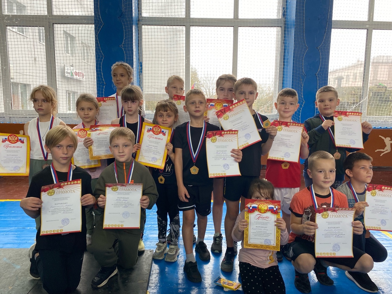 В Карачеве прошло легкоатлетическое троеборье