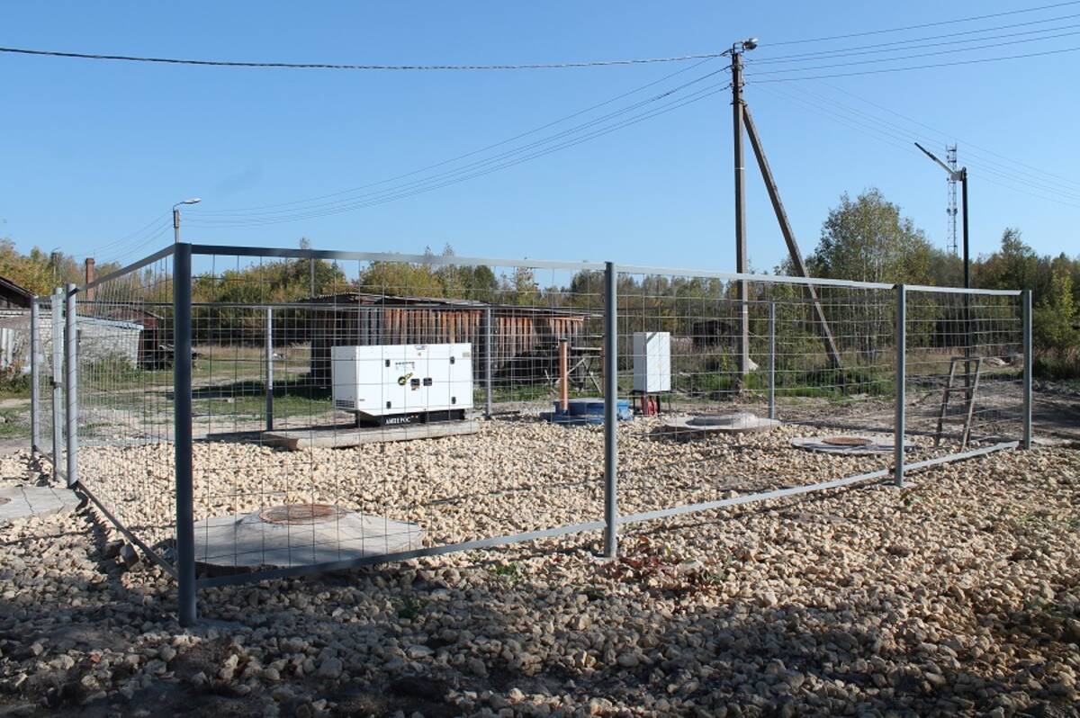 В брянской Суземке построили новую канализационную станцию