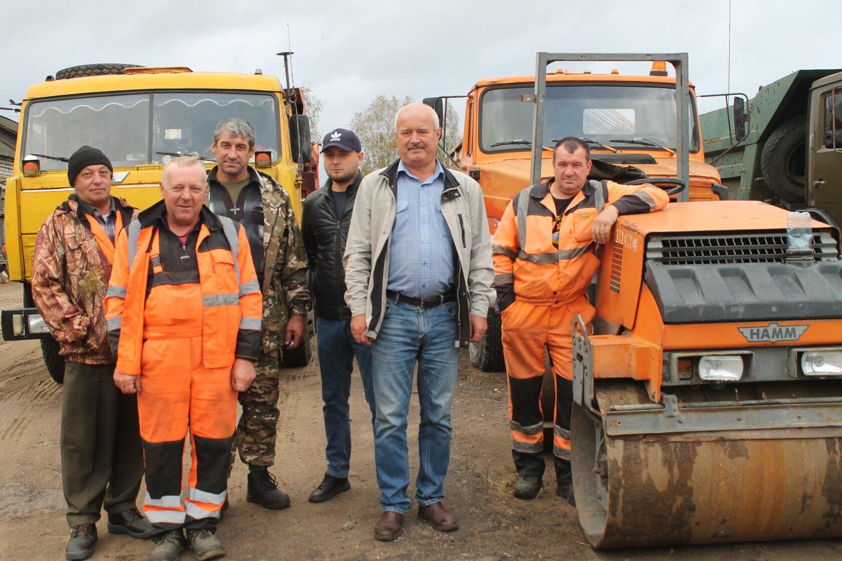  Карачевские дорожники всегда на посту