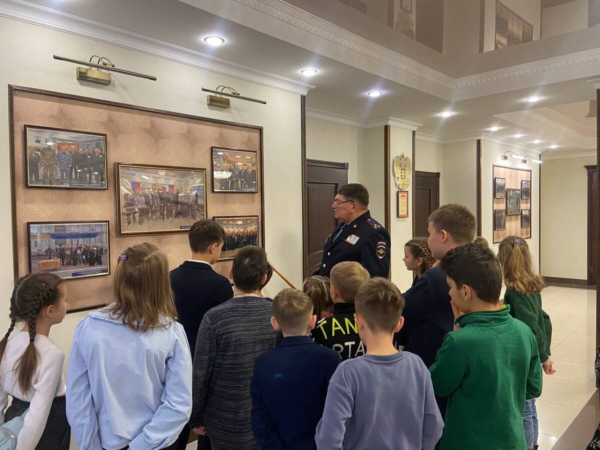 Для детей из подопечных семей филиал фонда «Защитники Отечества» организовал экскурсию