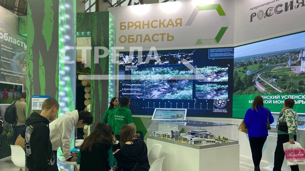 На выставке-форуме «Россия» площадка Брянской области пользуется популярностью у посетителей