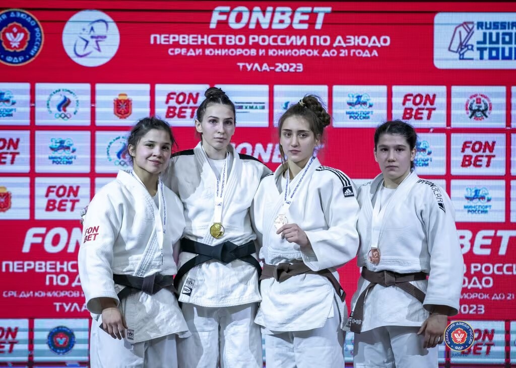 Брянская дзюдоистка Дарья Захарова победила в первенстве России