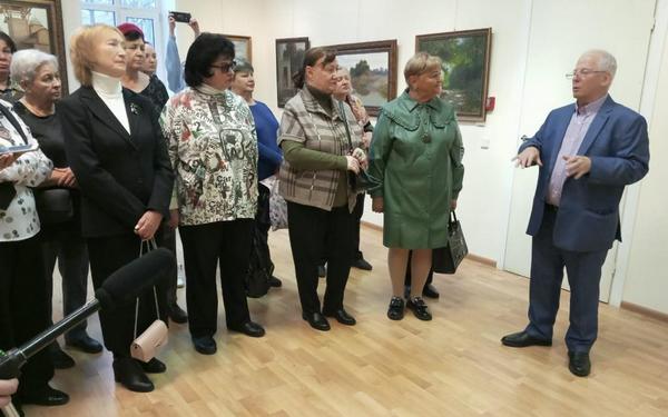 Брянский художник Михаил Решетнёв в Москве и Подмосковье представил свои картины