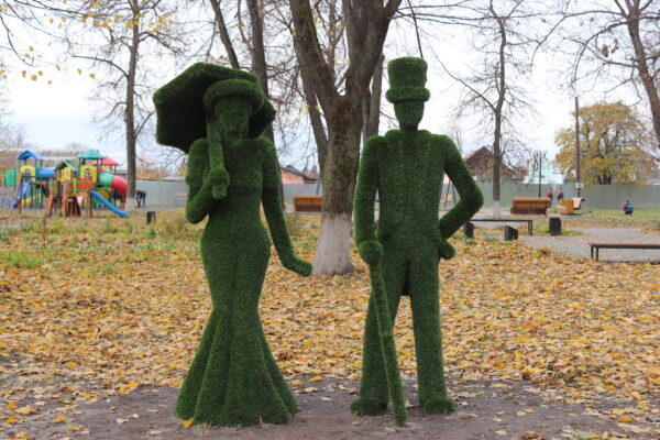 В брянском Севске   завершились работы по благоустройству городского парка