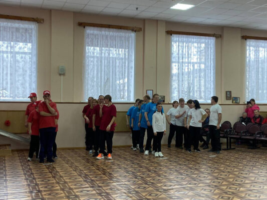 В Жуковском доме-интернате состоялась спартакиада