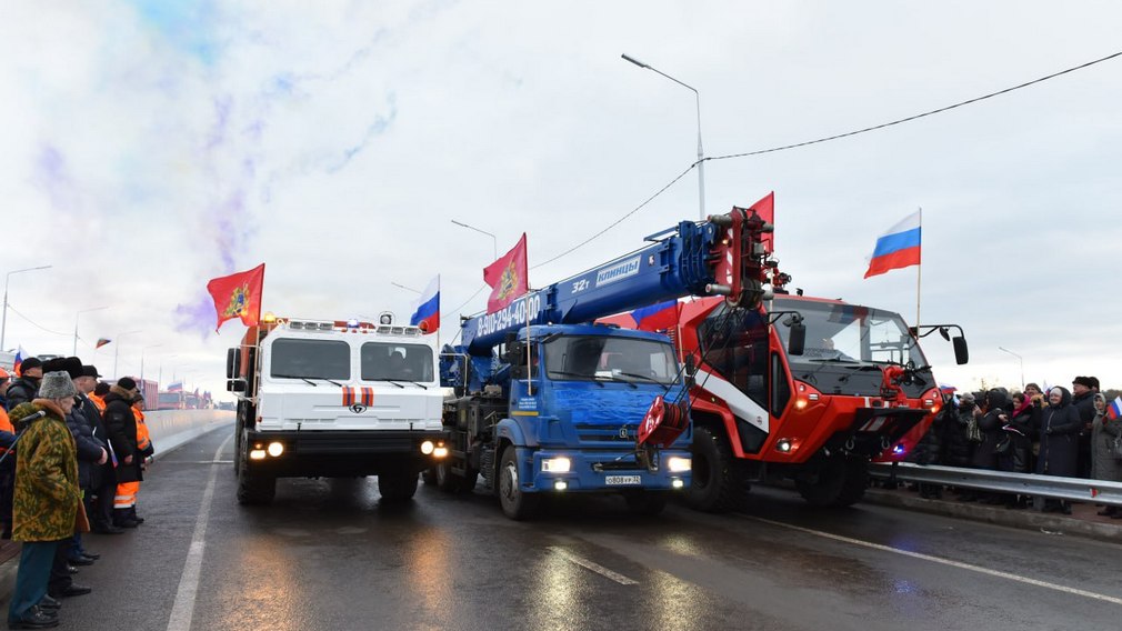 Брянский губернатор Александр Богомаз сообщил об открытии Славянского моста