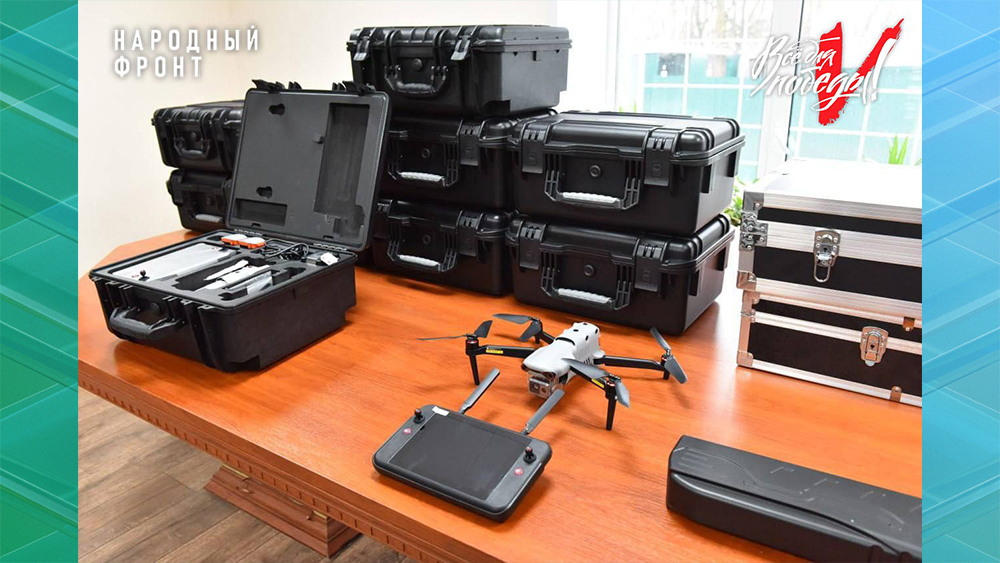 Брянские активисты ОНФ передали военным более 150 единиц оборудования