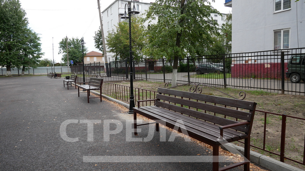 В Брянске благоустроили 12 общественных территорий