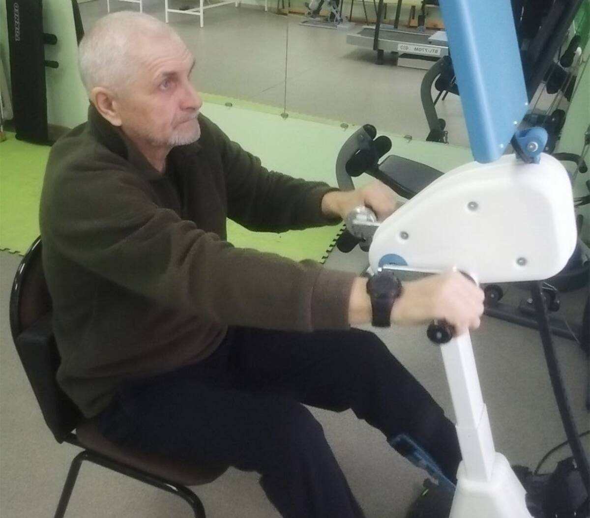 Ветерану СВО помогли пройти лечение в Жуковском санатории