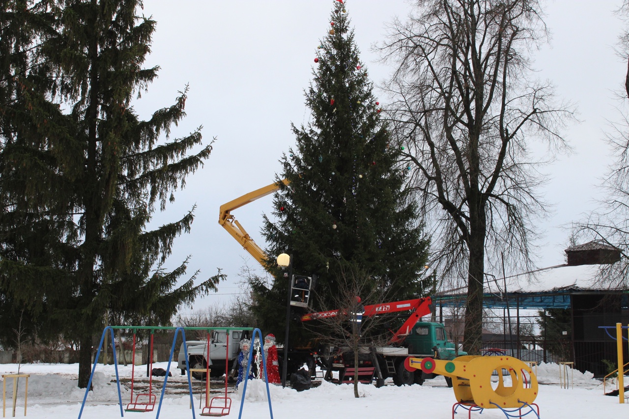 Карачев готовится к новогодним праздникам