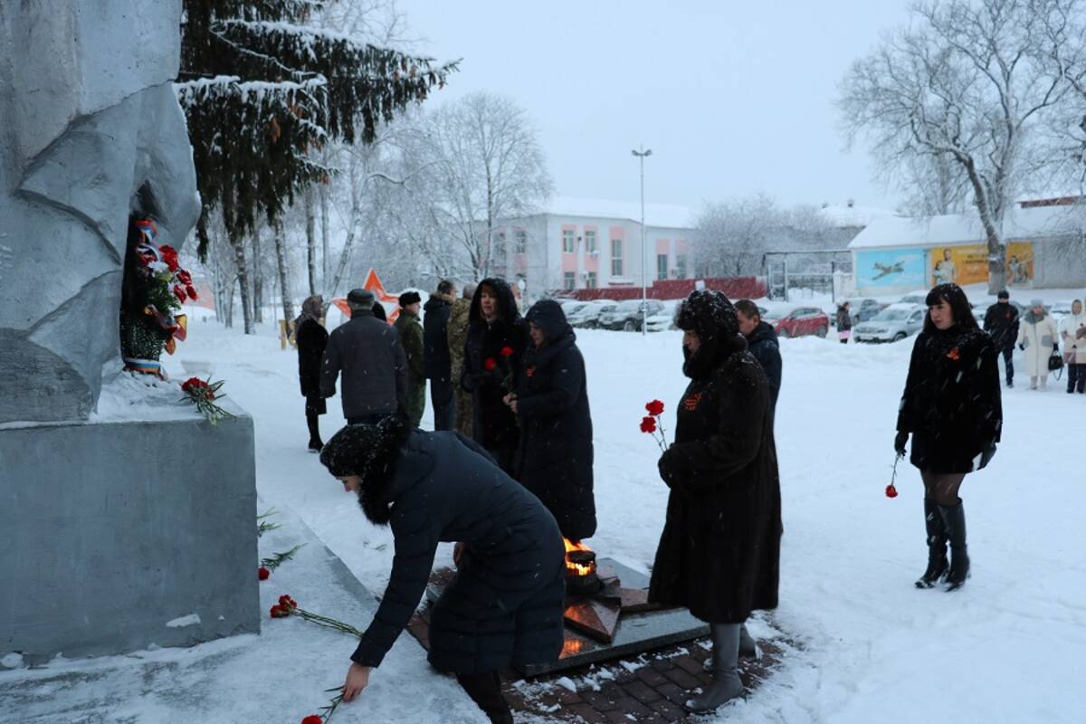 В брянском Стародубе почтили память павших защитников Отечества