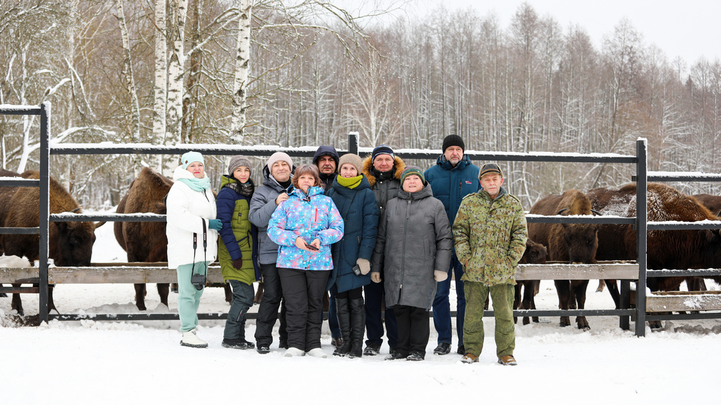 Журналисты региональных СМИ посетили заповедник » Брянский лес»