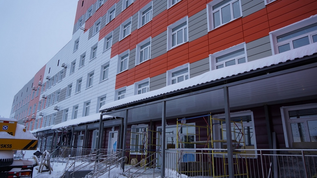 В Брянске завершается строительство хирургического корпуса детской областной больницы