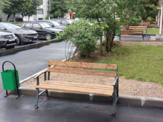 В Унече Брянской области общественные территории благоустраивают