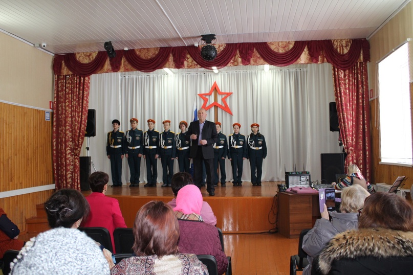 В Вельяминовском ПДК прошел торжественный концерт «Праздник мужества и чести»