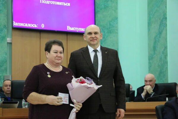 Педагогу из Климова Надежде Севериновой  присвоено звание заслуженного работника образования