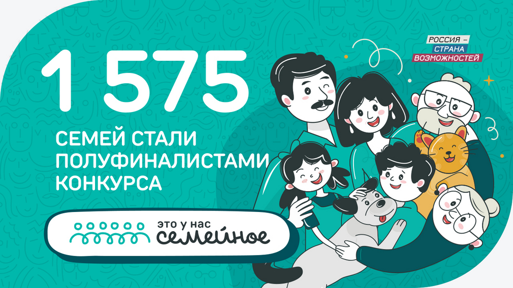 В полуфинал конкурса «Это у нас семейное» прошли 11 брянских семей