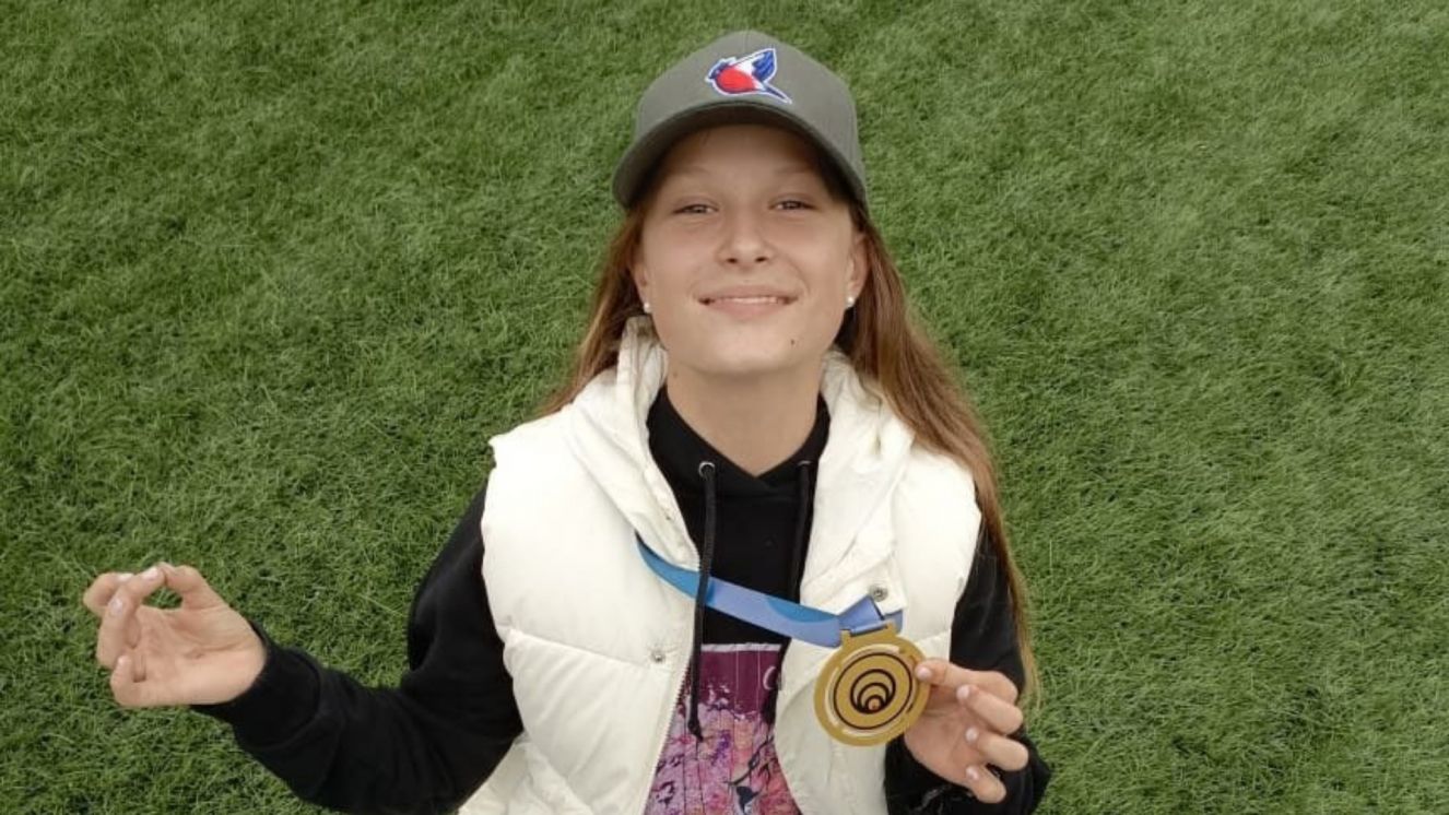 Брянская теннисистка Ника Тимохина завоевала золото в народных играх ГТО