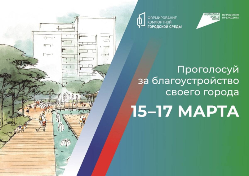 Жители Новозыбкова 15-17 марта проголосуют за благоустройство территорий