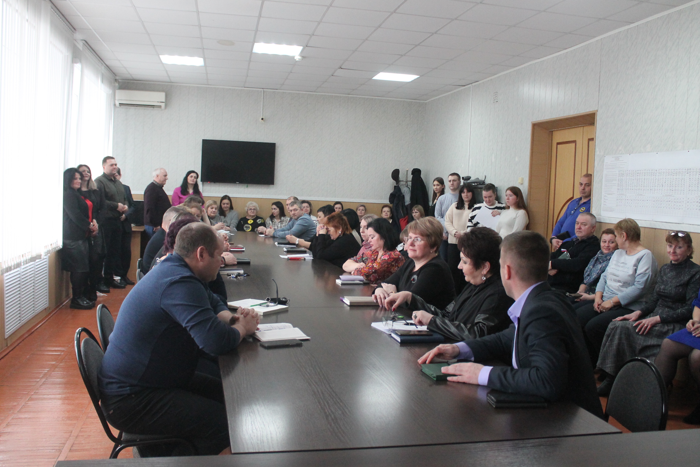 В администрации Карачевского района прошло оперативное совещание по итогам выборов Президента РФ