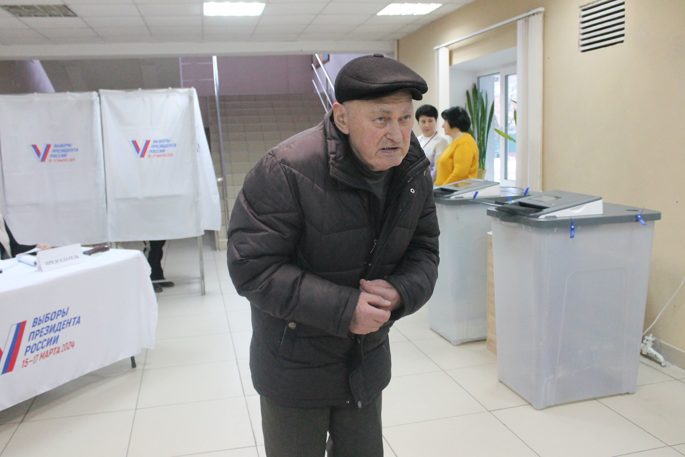 За президента РФ проголосовал «ветеран» выборов