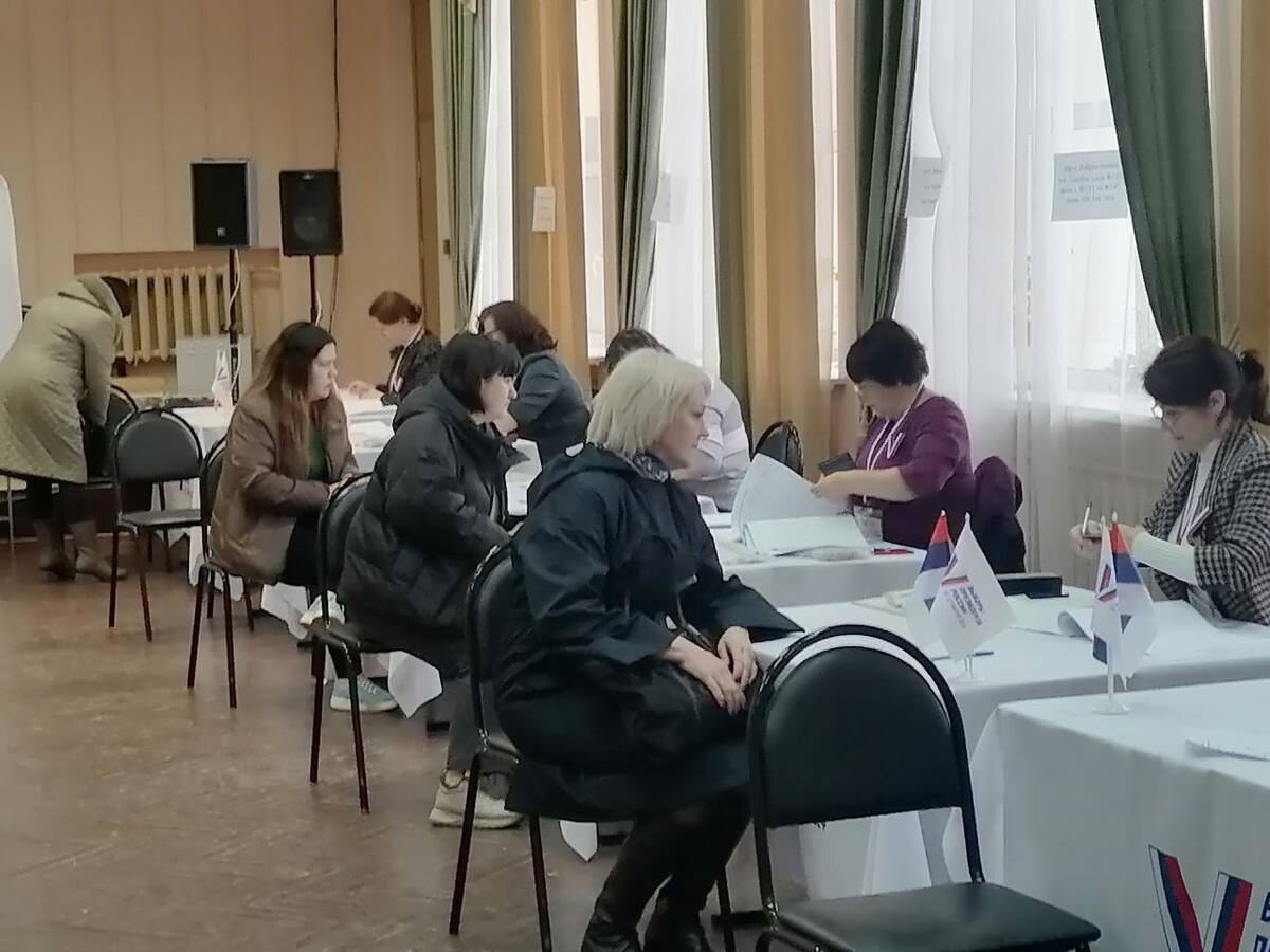 На территории Брянской области завершился первый день голосования