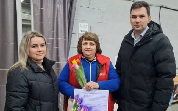 В Суземском районематерей сыновей-героев поздравили