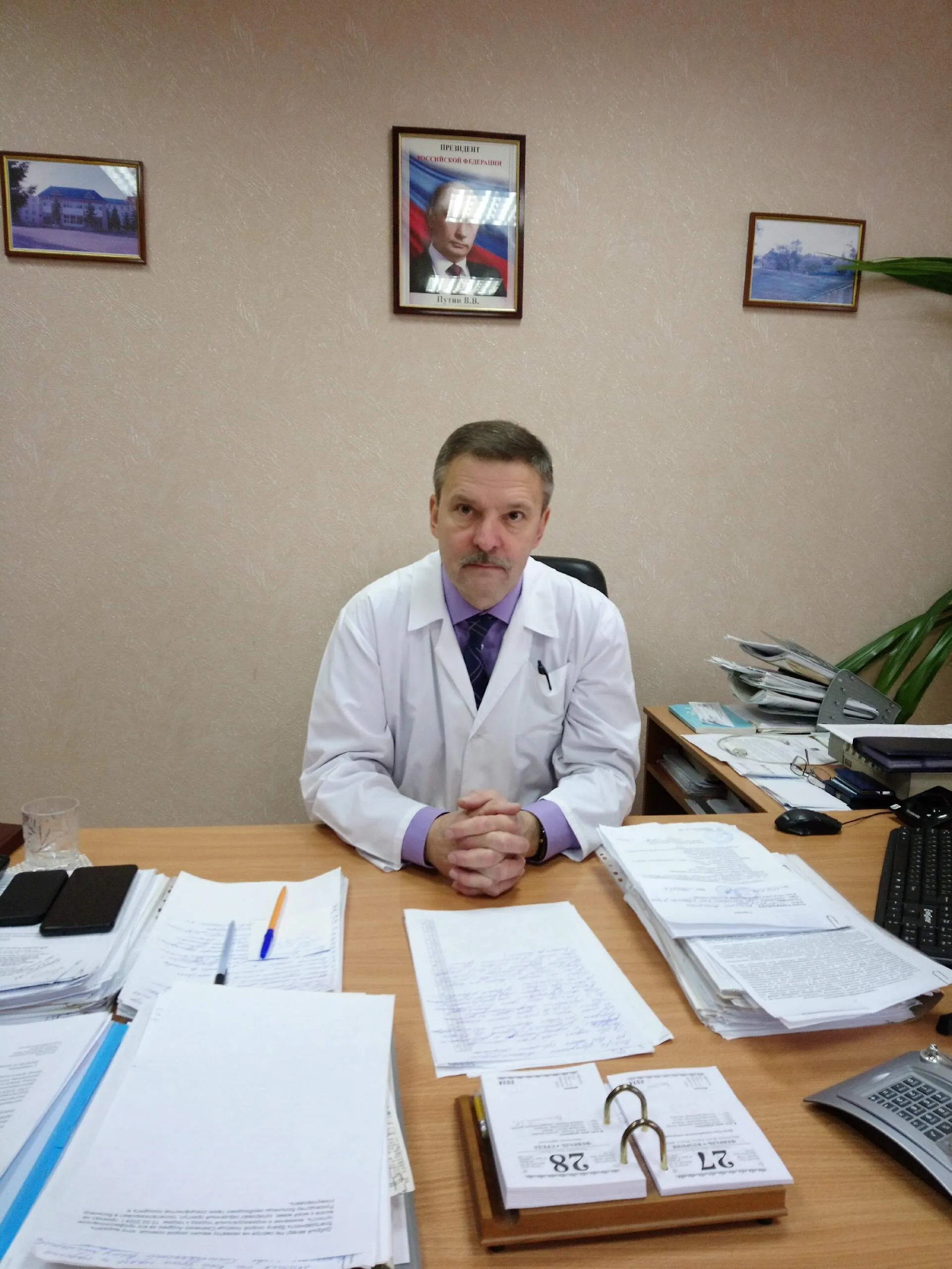 Главврач Карачевской ЦРБ  Ю.А.Братяков: «Россия на верном пути!»