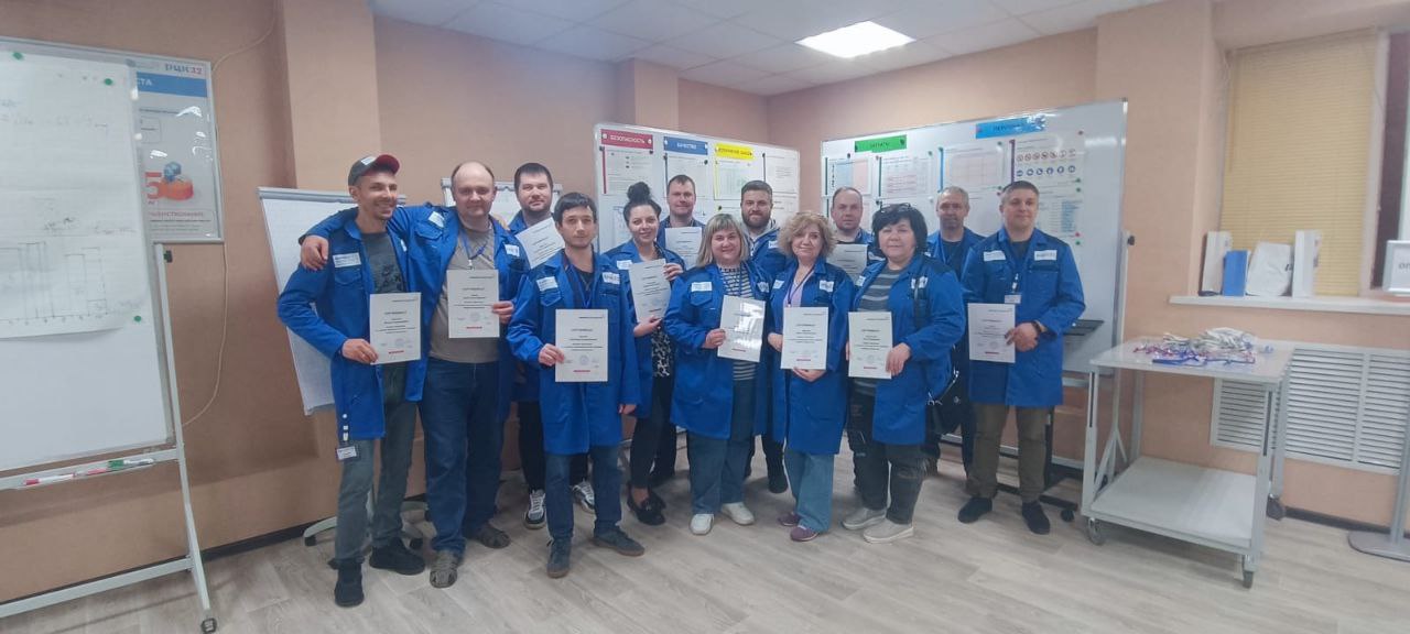 Сотрудники АО «Стройсервис» прошли обучение на «Фабрике производственных процессов»