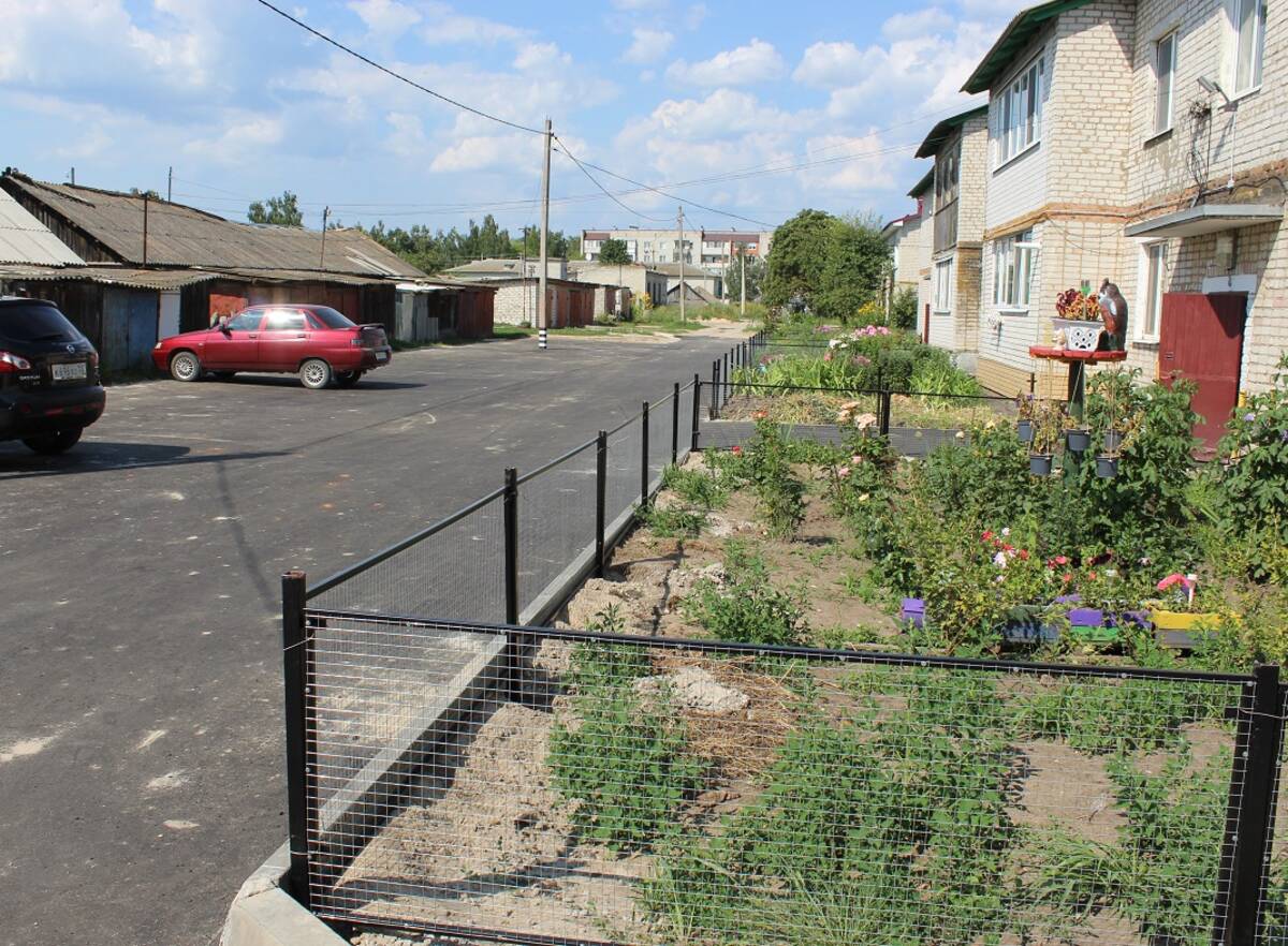 В Суземке по нацпроекту благоустроят 2 дворовые территории