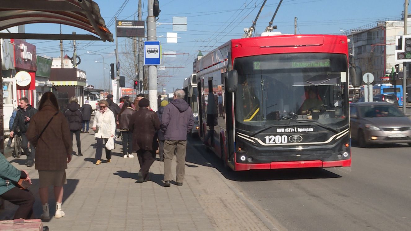 В Брянске сегодня на линию выходят новые троллейбусы