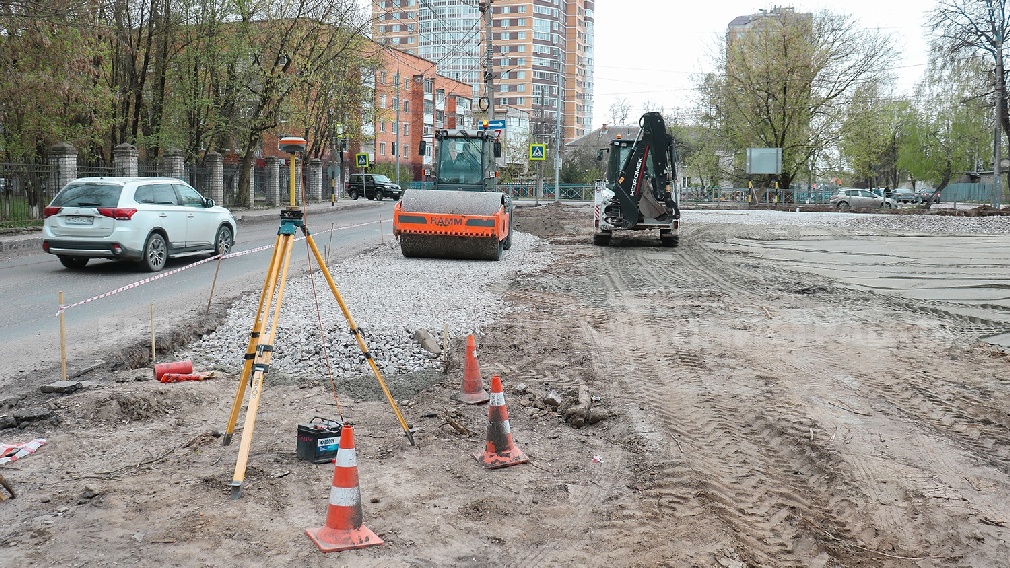 Начался капитальный ремонт брянской улицы Трудовой