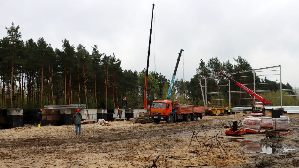 В Брянске строящийся Дворец зимних видов спорта будет более  3 700 квадратных метров