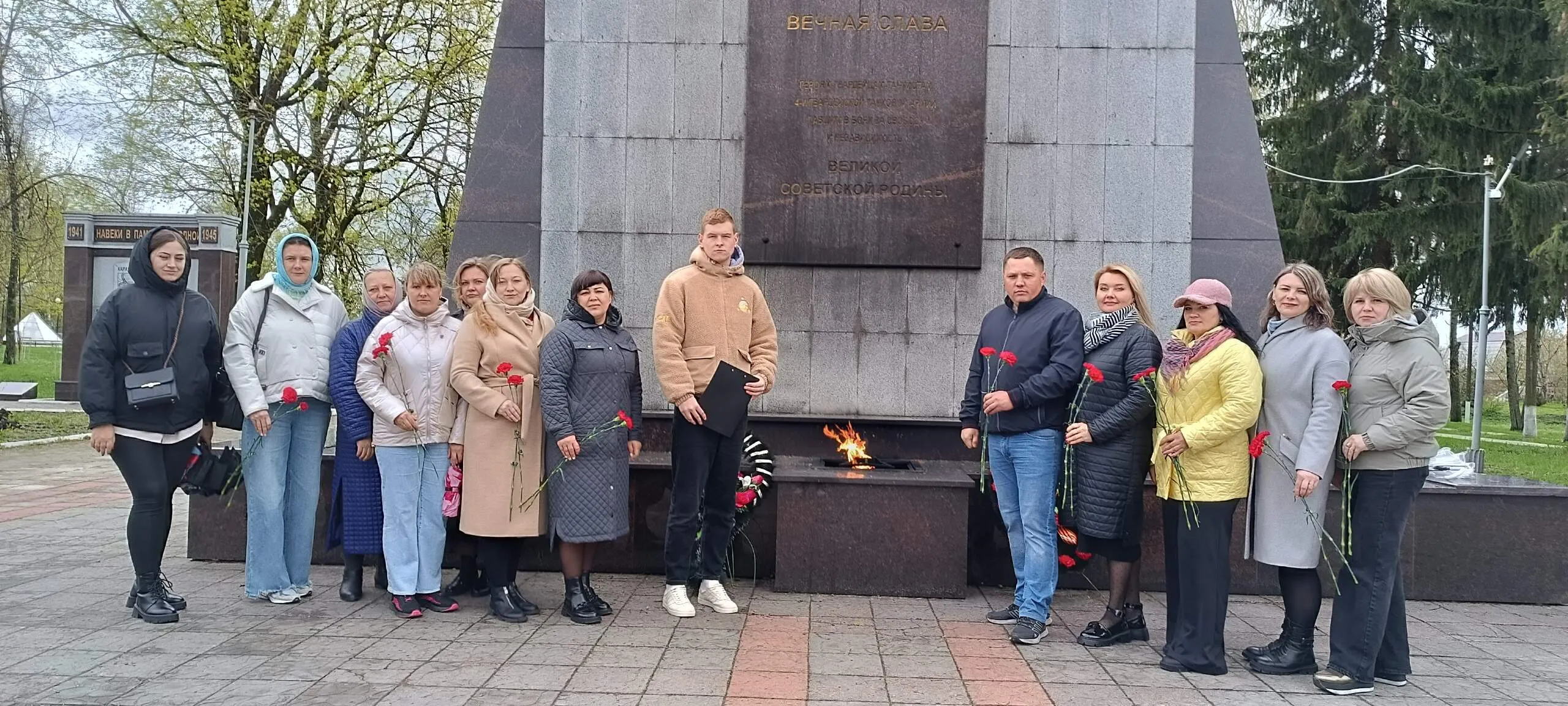 В Карачеве прошла памятная акция, посвященная геноциду советского народа в годы Великой Отечественной войны
