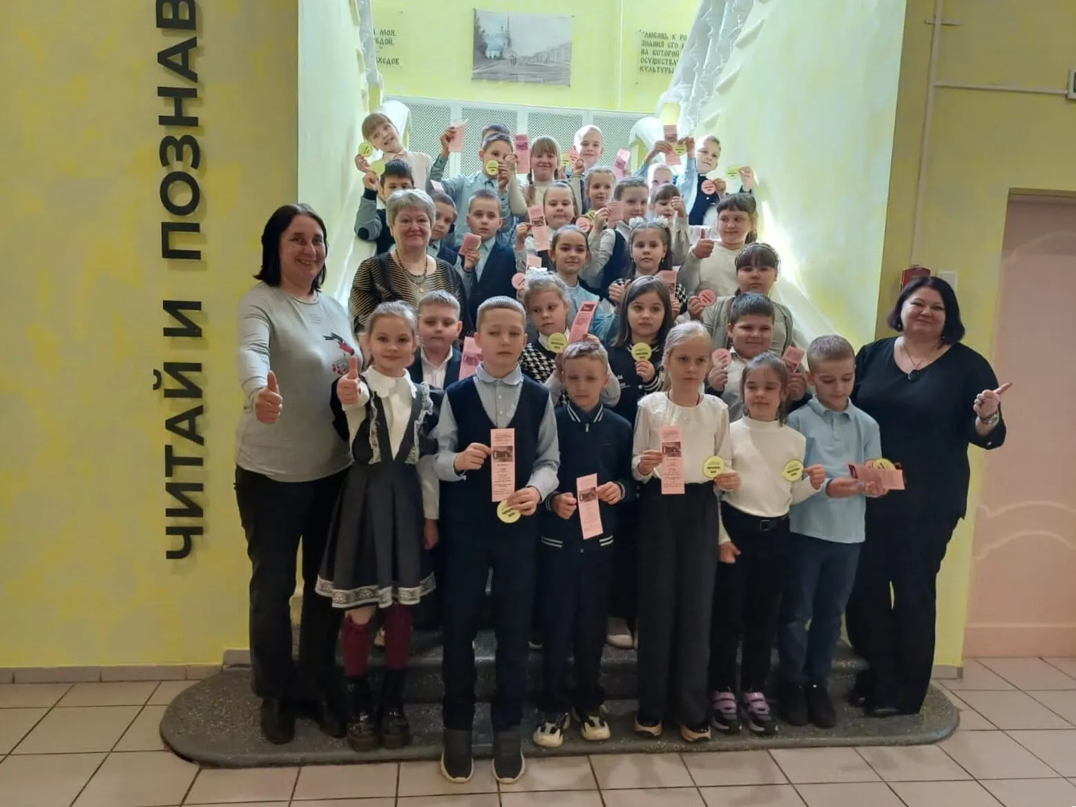 Торжественное посвящение в читатели состоялось в районной Карачевской библиотеке